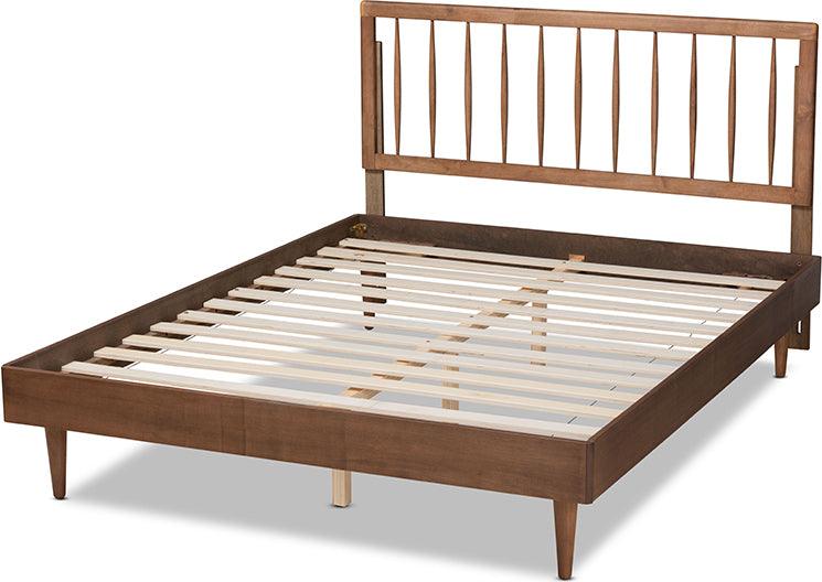 Wholesale Interiors Beds - Sora Full Bed Ash Walnut