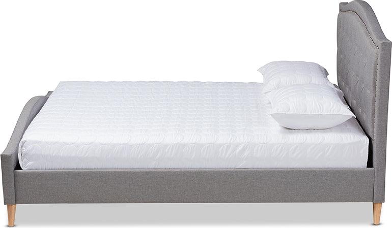 Wholesale Interiors Beds - Felisa King Bed Gray