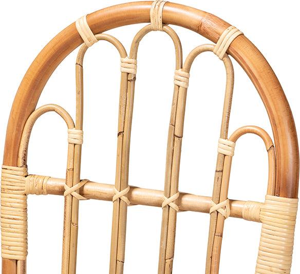 Wholesale Interiors Dining Chairs - Athena Modern and Contemporary Natural Finished Rattan Dining Chair