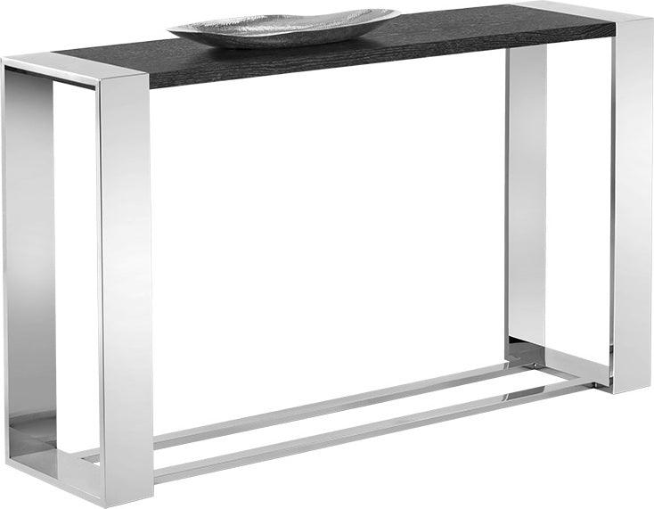SUNPAN Consoles - Dalton Console Table - Stainless Steel - Grey