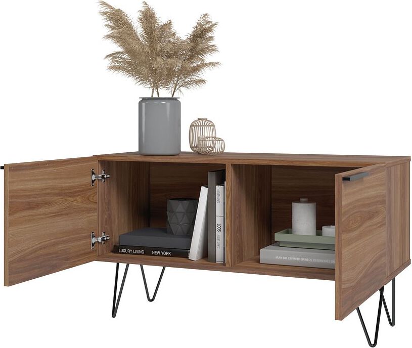 Manhattan Comfort TV & Media Units - Beekman 35.43 Accent Cabinet in Brown