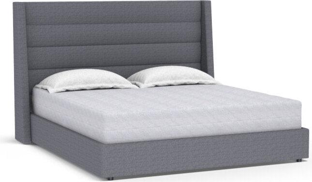 SUNPAN Beds - Emmit Bed - King - Quarry Gray