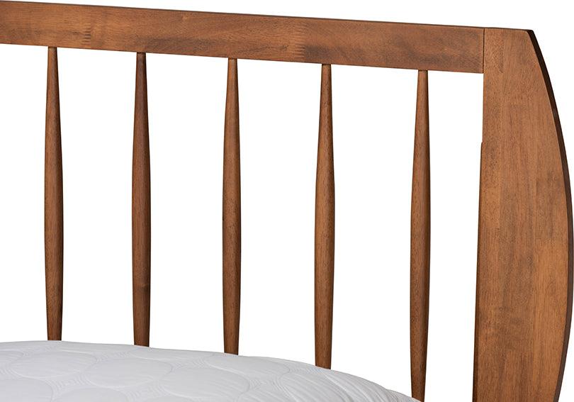 Wholesale Interiors Beds - Emiko Full Bed Walnut Brown