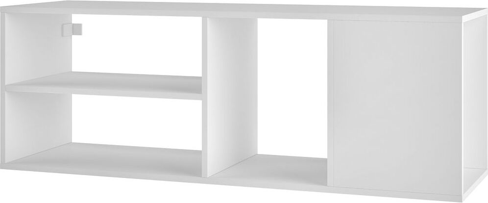 Manhattan Comfort TV & Media Units - Minetta 46" Floating TV Stand with 4 Shelves in White