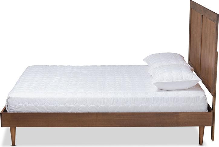Wholesale Interiors Beds - Nicola Full Bed Ash Walnut