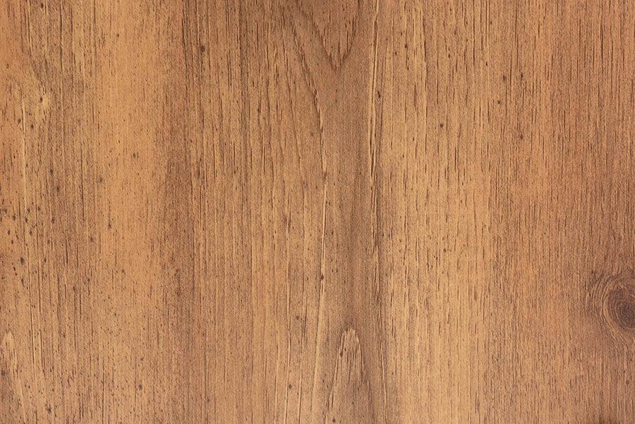 Wholesale Interiors Side & End Tables - Tasman Modern and Contemporary Natural Brown Finished Wood and Black Metal End Table