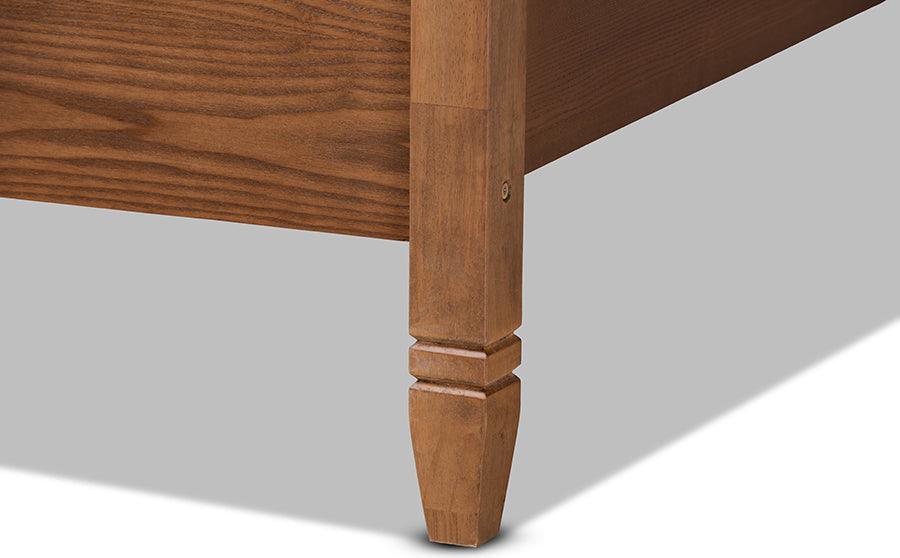 Wholesale Interiors Beds - Malia King Bed Walnut Brown
