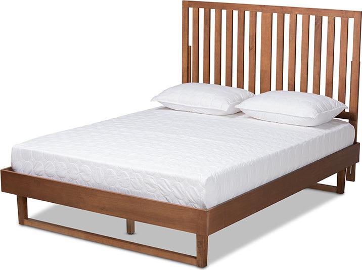 Wholesale Interiors Beds - Marin Full Bed Walnut Brown