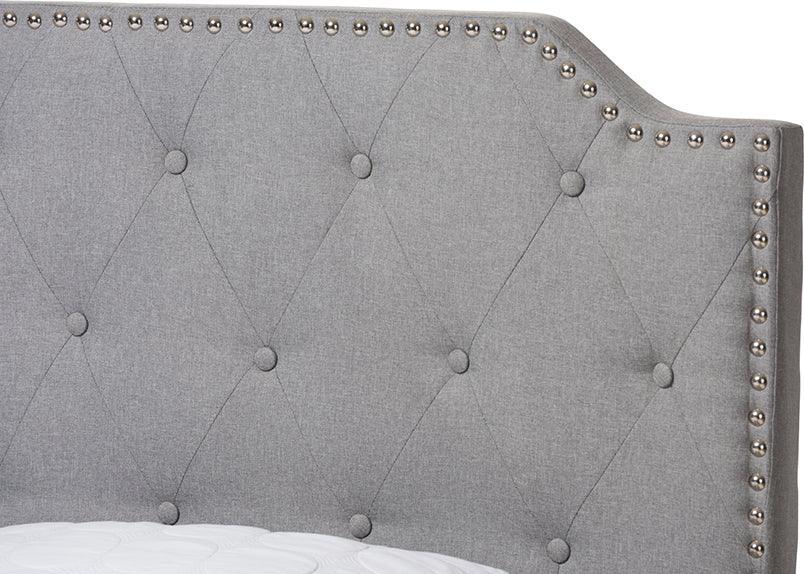 Wholesale Interiors Beds - Aubrianne King Storage Bed Gray