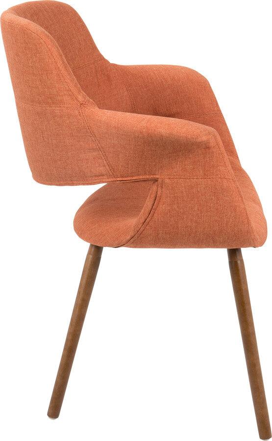 Lumisource Accent Chairs - Vintage Flair Chair 33" Orange