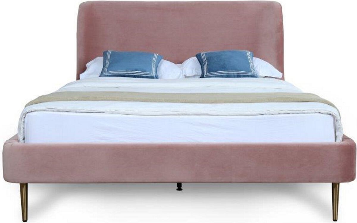 Manhattan Comfort Beds - Heather Full-Size Bed Blush