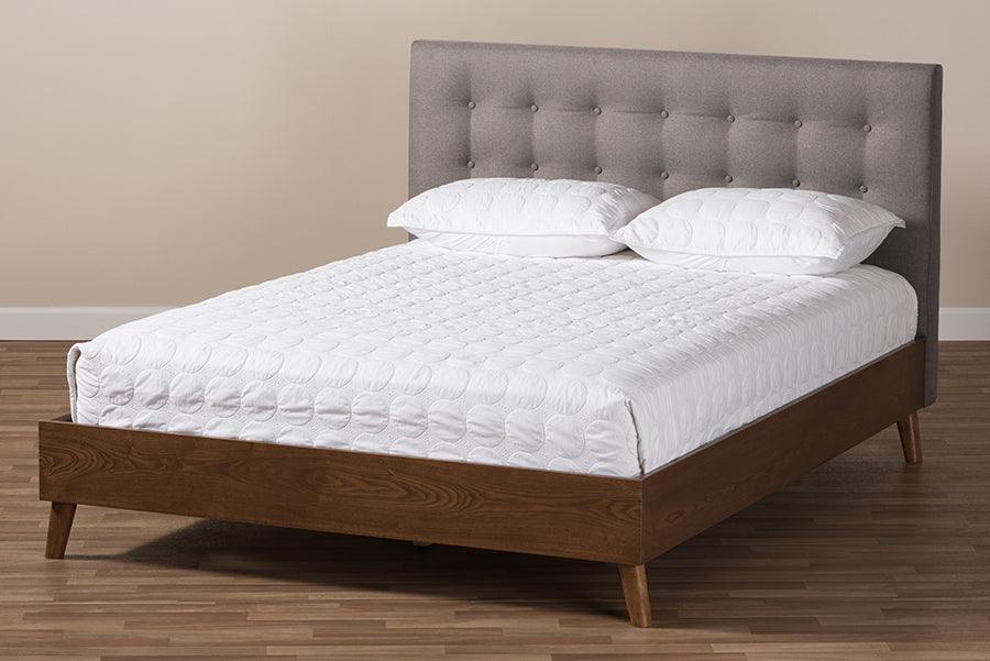 Wholesale Interiors Beds - Alinia King Bed Gray