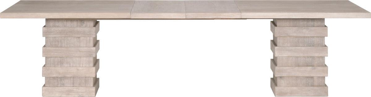 Essentials For Living Dining Tables - Plaza Extension Dining Table Natural Gray Acacia