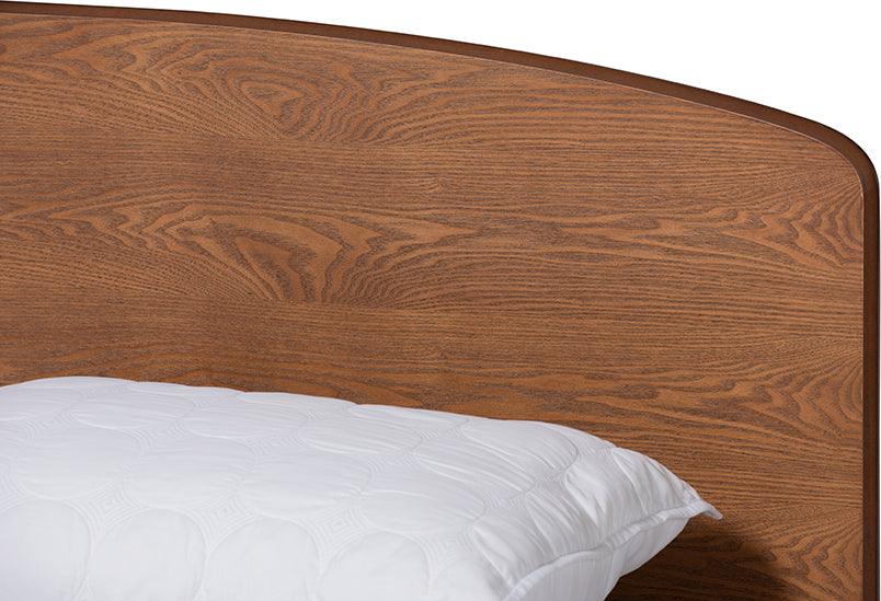 Wholesale Interiors Beds - Keagan Queen Bed Walnut Brown