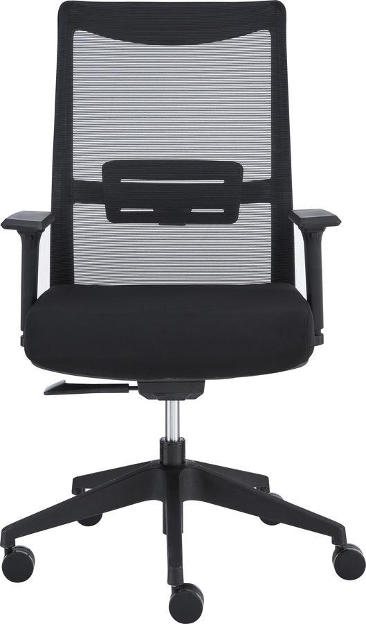 Euro Style Task Chairs - Lasse High Back Office Chair Black