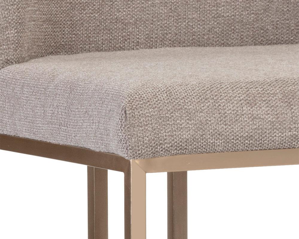 SUNPAN Barstools - Rayla Counter Stool - Belfast Oyster Shell