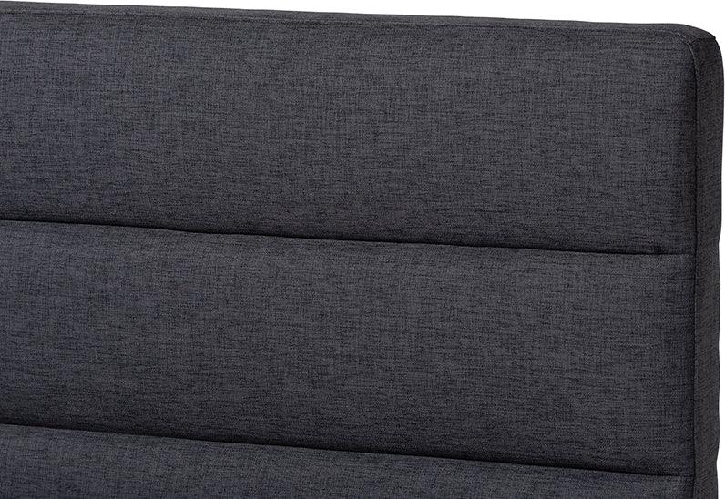 Wholesale Interiors Beds - Erlend King Bed Charcoal