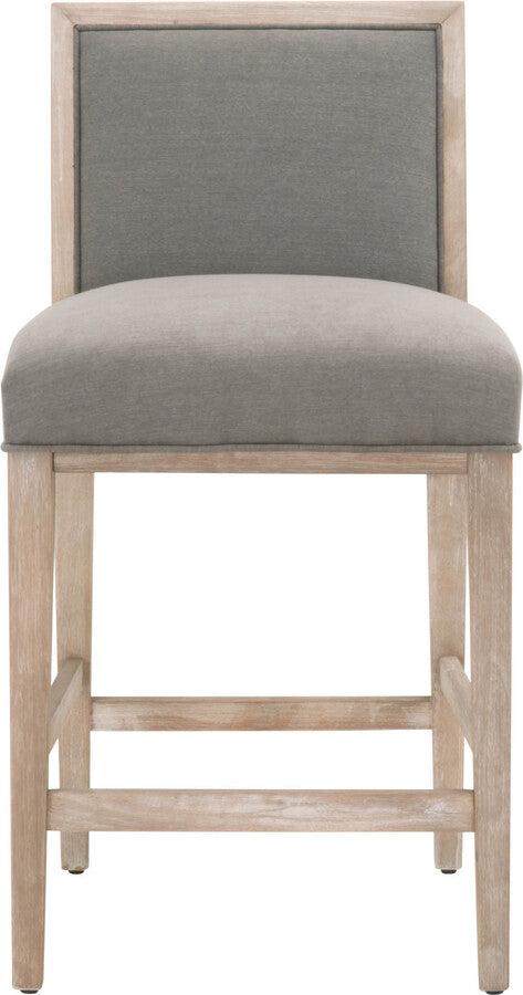 Essentials For Living Barstools - Martin Counter Stool Set of 2 Natural Gray 38"H