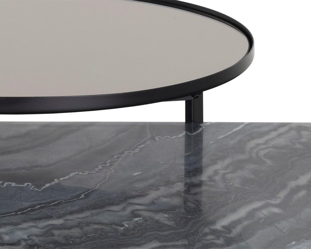 SUNPAN Coffee Tables - Rivas Coffee Table - Grey Marble