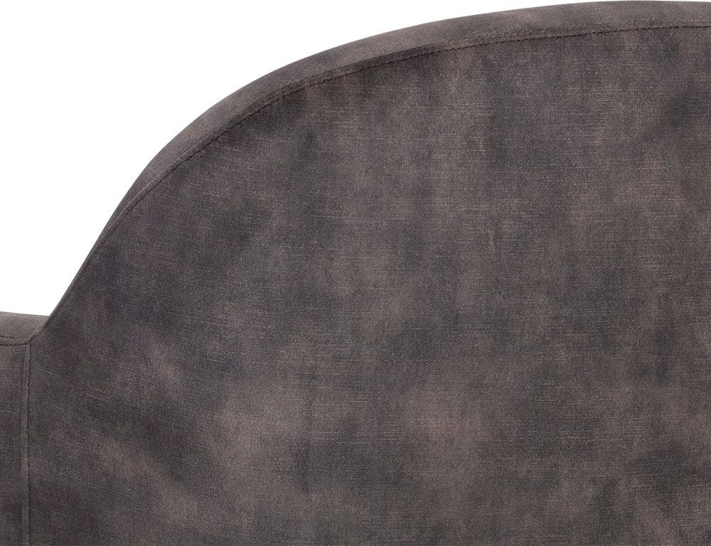 SUNPAN Accent Chairs - Casey Swivel Lounge Chair Nono Shitake