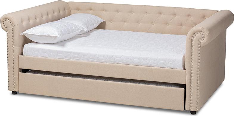 Wholesale Interiors Daybeds - Mabelle 96" Daybed Beige