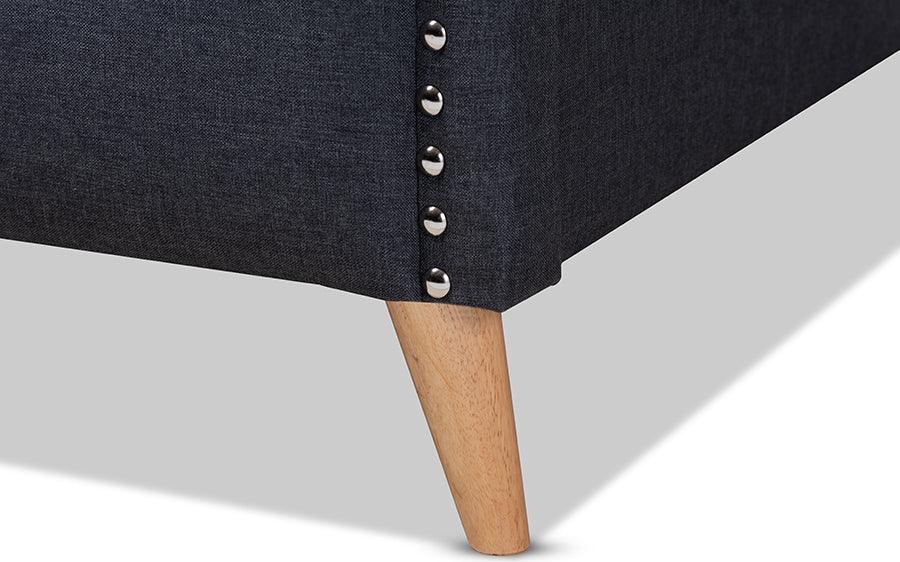 Wholesale Interiors Beds - Felisa King Bed Charcoal