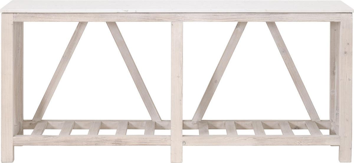 Essentials For Living Consoles - Spruce Console Table White Wash