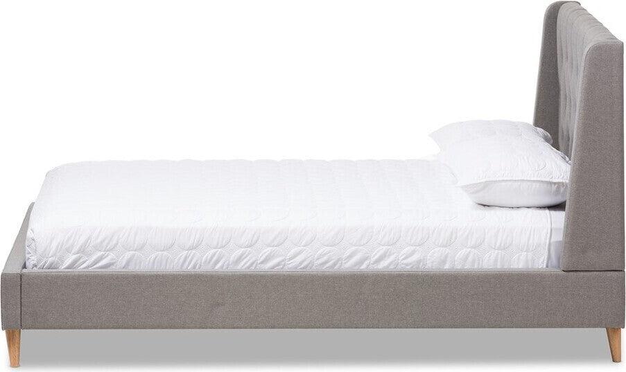 Wholesale Interiors Beds - Adelaide King Bed Light Gray