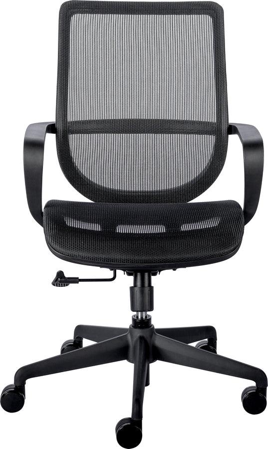 Euro Style Task Chairs - Megan Office Chair Black