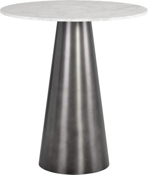 SUNPAN Bar Tables - Damon Bar Table - Gunmetal White