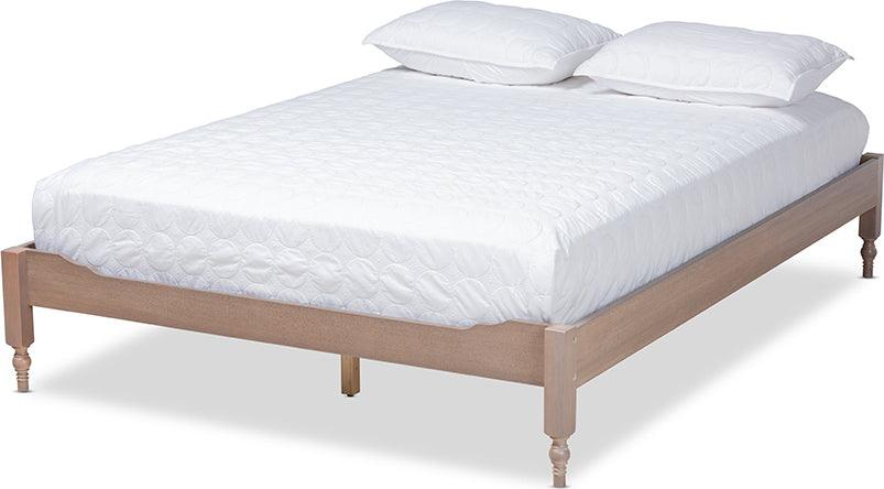 Wholesale Interiors Beds - Laure Full Bed Antique Oak