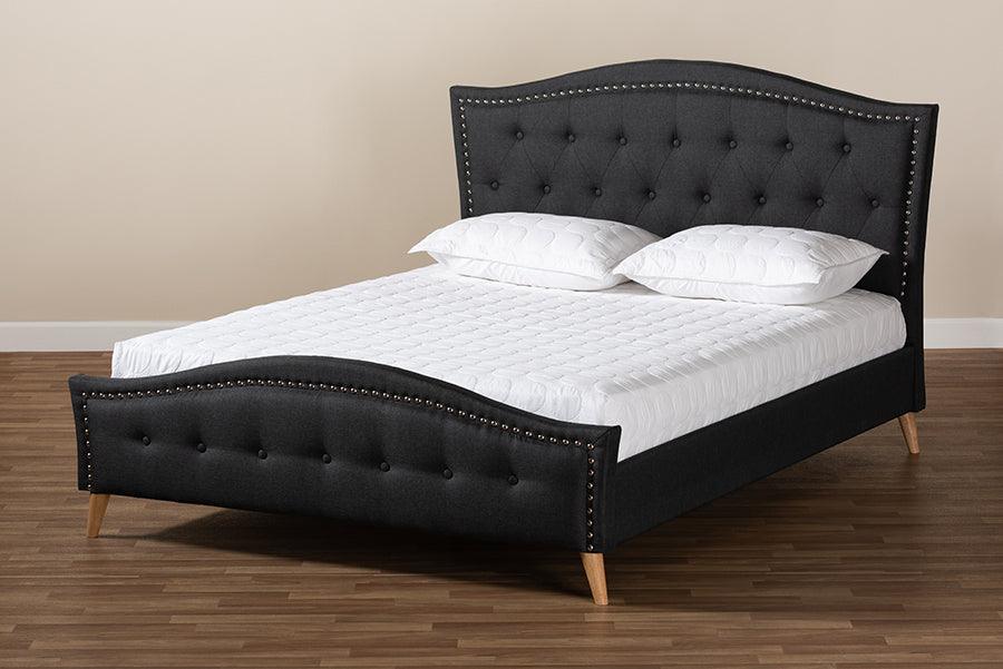 Wholesale Interiors Beds - Felisa King Bed Charcoal