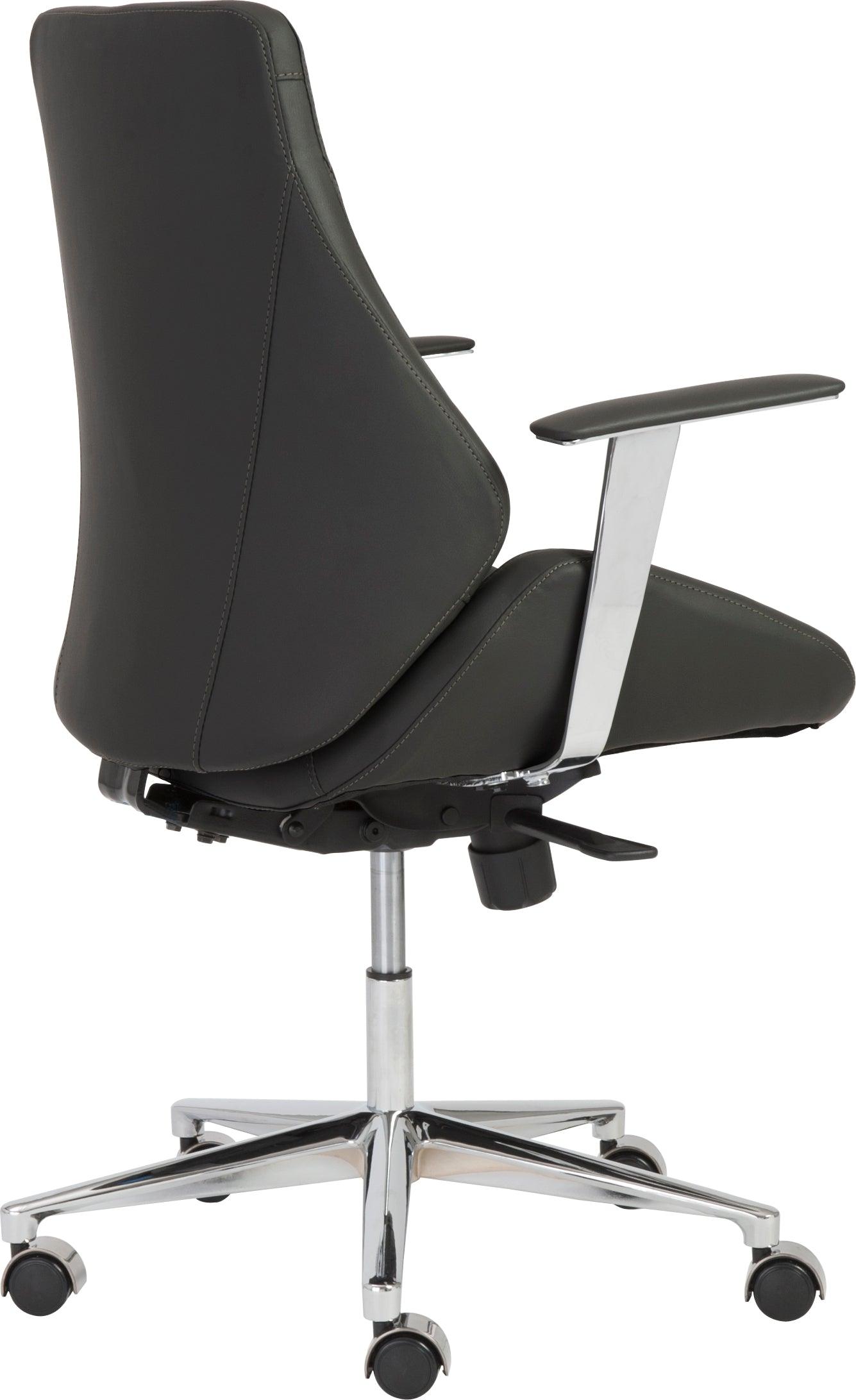 Euro Style Task Chairs - Bergen Low Back Office Chair Black