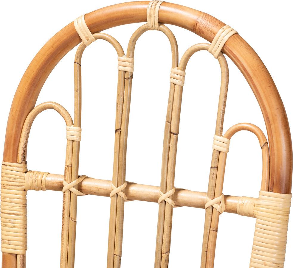 Wholesale Interiors Dining Chairs - Athena Modern and Contemporary Natural Finished Rattan Dining Chair