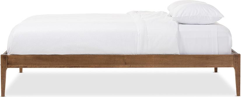 Wholesale Interiors Beds - Bentley Queen Bed Walnut Brown
