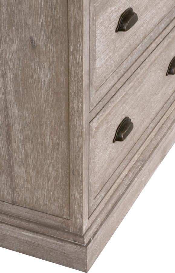 Essentials For Living Dressers - Eden 7-Drawer Media Dresser Natural Gray Acacia