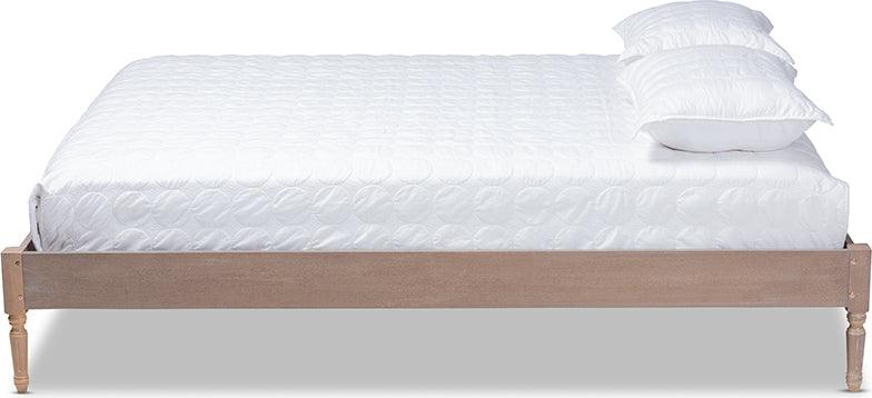Wholesale Interiors Beds - Colette King Bed Antique Oak