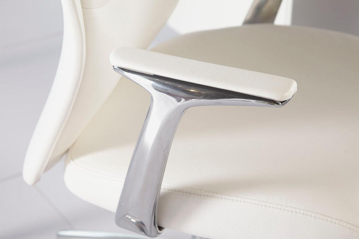 Euro Style Task Chairs - Crosby Low Back Office Chair White