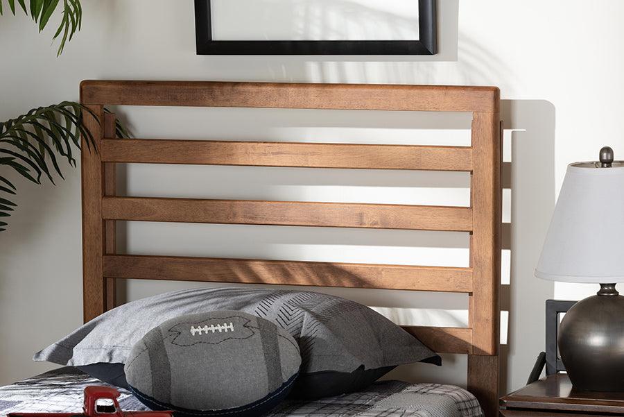 Wholesale Interiors Headboards - Akemi Twin Headboard Ash Walnut