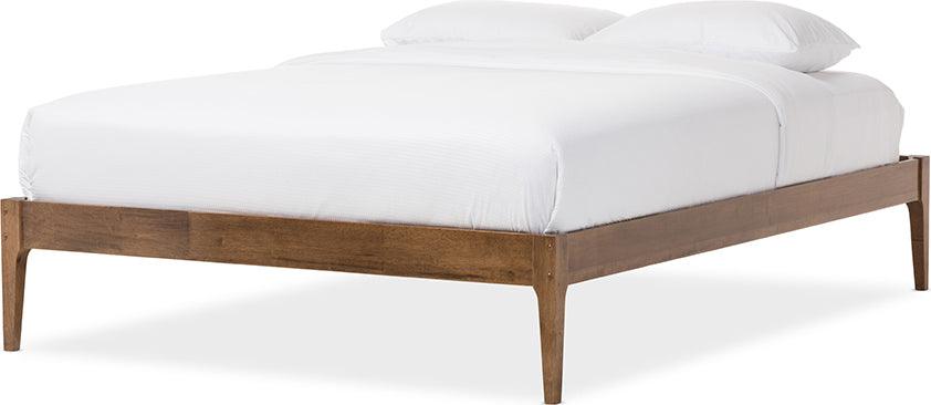 Wholesale Interiors Beds - Bentley Queen Bed Walnut Brown