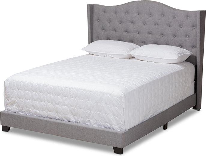 Wholesale Interiors Beds - Alesha King Bed Gray