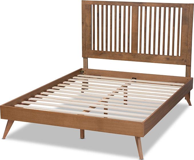 Wholesale Interiors Beds - Takeo Full Bed Ash Walnut