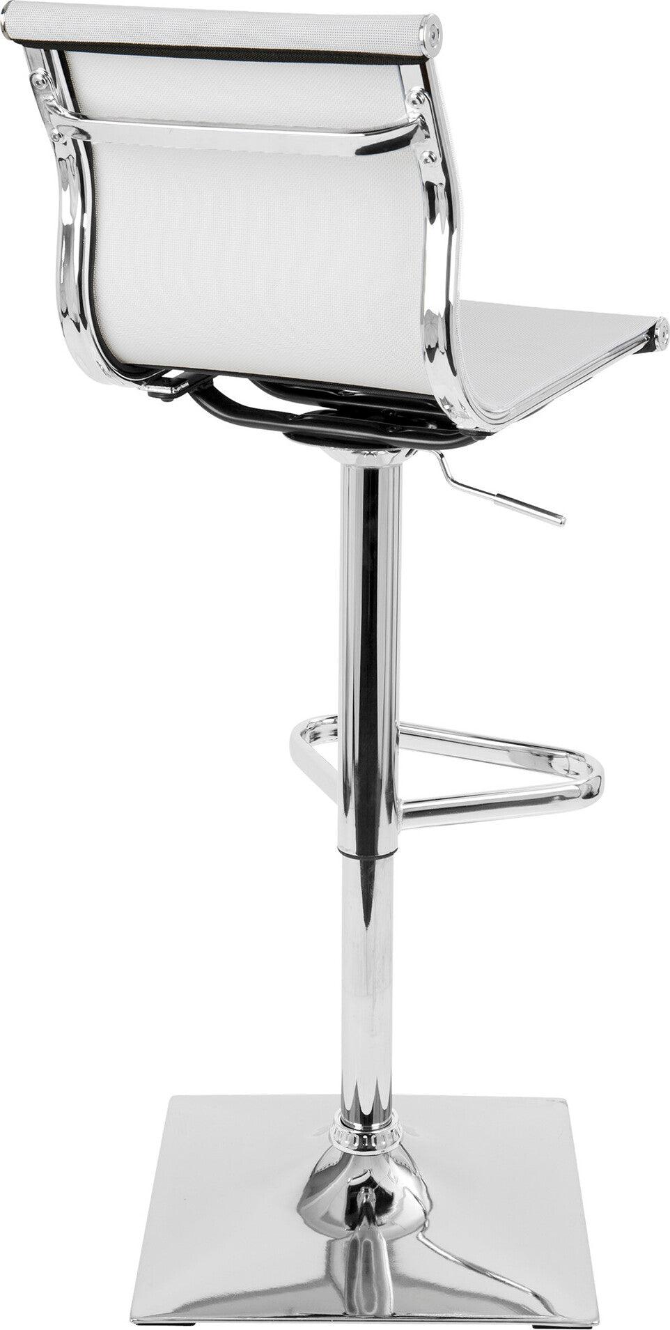 Lumisource Barstools - Mirage Barstool White