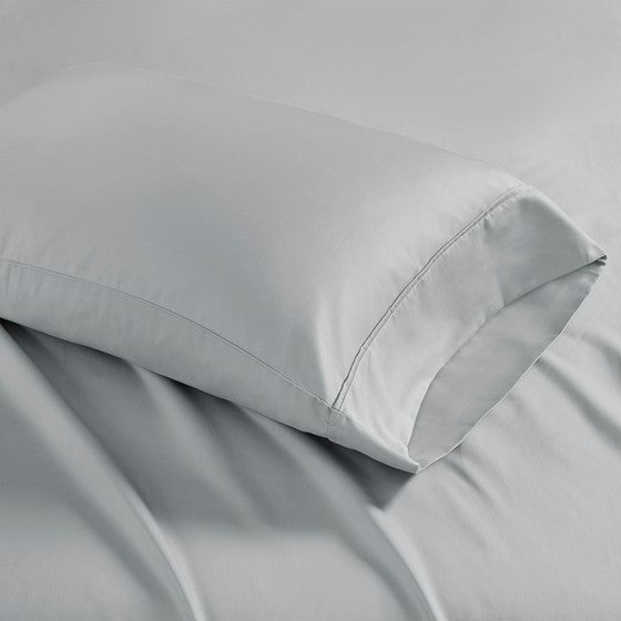 Olliix.com Pillowcases & Shams - Cotton Blend 2 PC Pillowcases Grey