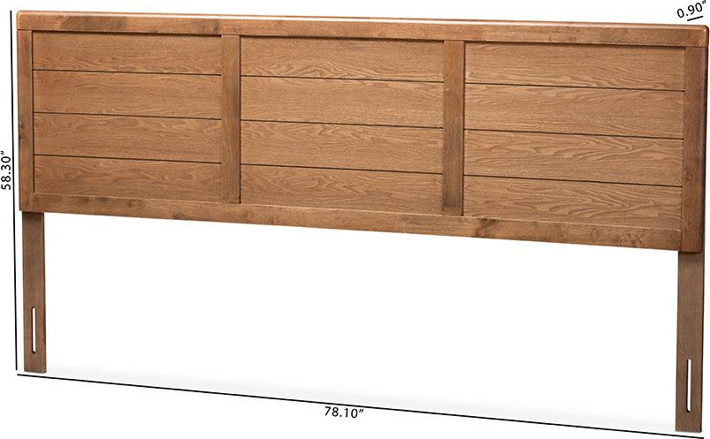 Wholesale Interiors Headboards - Seren King Headboard Ash Walnut