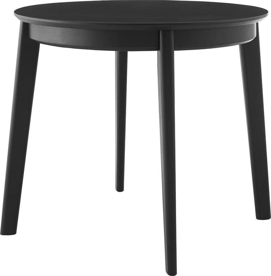 Euro Style Dining Tables - Atle 36" Round Dining Table Matte Black
