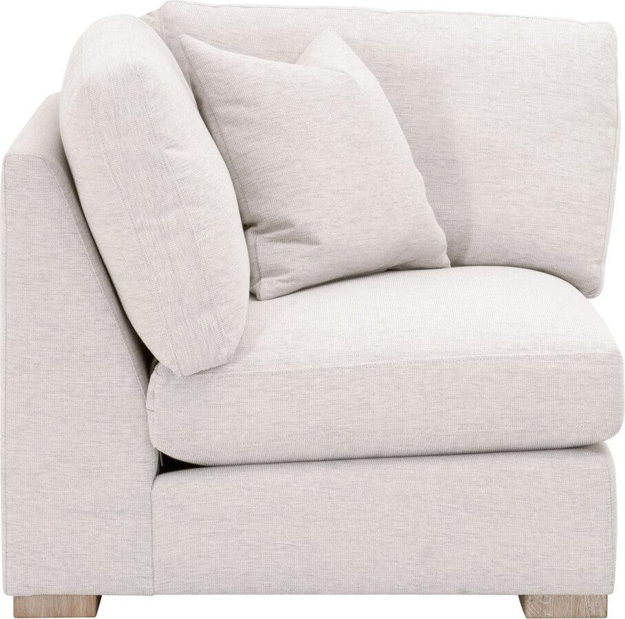 Essentials For Living Accent Chairs - Clara Modular Corner Chair Natural Gray Oak