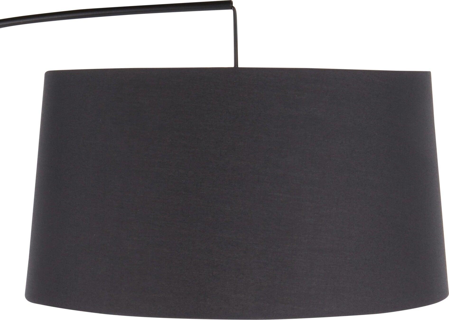 Lumisource Floor Lamps - Robyn Floor Lamp Walnut & Black