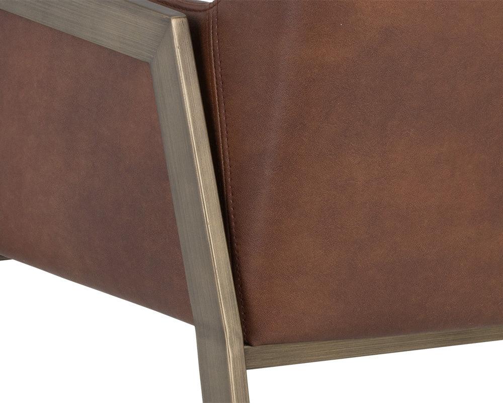 SUNPAN Dining Chairs - Bernadette Dining Armchair - Bravo Cognac