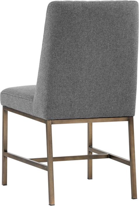 SUNPAN Dining Chairs - Leighland Dining Chair - Dark Grey (Set of 2)